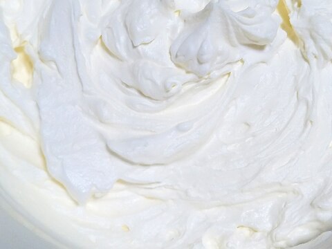 ホワイトチョコホイップクリーム